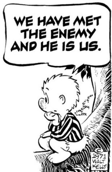 enemy is us